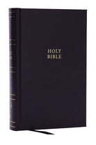 Cover image for Nkjv, Single-Column Reference Bible, Verse-By-Verse, Hardcover, Red Letter, Comfort Print, isbn: 9781400335190