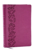 Cover image for NKJV Personal Size Large Print Bible with 43,000 Cross References, Pink Leathersoft, Red Letter, Comfort Print (Thumb Indexed), isbn: 9781400335435
