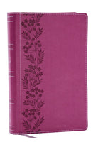 Cover image for NKJV Personal Size Large Print Bible with 43,000 Cross References, Pink Leathersoft, Red Letter, Comfort Print, isbn: 9781400335442