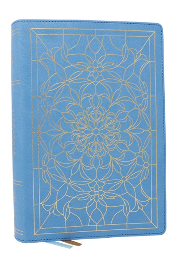 Cover image for Alexander MacLaren Study Bible: Encouragement and Insights for a Christ-Centered Life (Nkjv, Blue Leathersoft, Comfort Print), isbn: 9781400335947