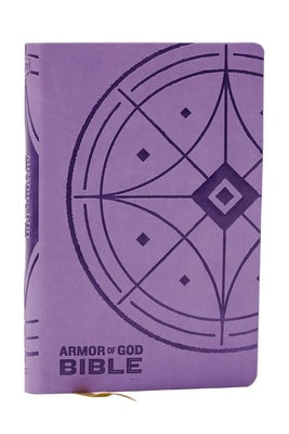 Cover image for KJV Armor of God Bible, Purple Leathersoft (Children's Bible, Red Letter, Comfort Print, Holy Bible): King James Version, isbn: 9781400336777
