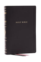 Cover image for RSV Personal Size Bible with Cross References, Black Genuine Leather, (Sovereign Collection), isbn: 9781400337958