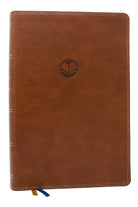 Cover image for Enduring Word Study Bible: Pastoral Commentary from Every Chapter of the Bible (Nkjv, Brown Leathersoft, Red Letter, Comfort Print), isbn: 9781400338023