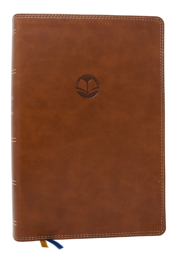 Cover image for Enduring Word Study Bible: Pastoral Commentary from Every Chapter of the Bible (Nkjv, Brown Leathersoft, Red Letter, Comfort Print, Thumb Indexed), isbn: 9781400338030