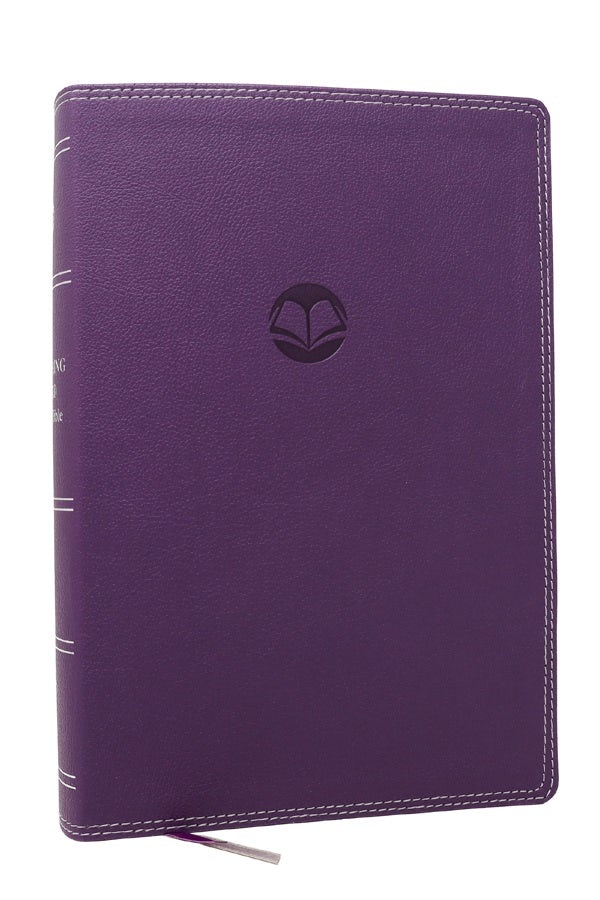 Cover image for Enduring Word Study Bible: Pastoral Commentary from Every Chapter of the Bible (Nkjv, Purple Leathersoft, Red Letter, Comfort Print, Thumb Indexed), isbn: 9781400338054