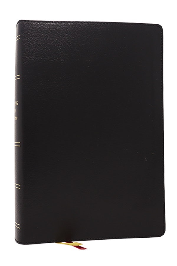 Cover image for Enduring Word Study Bible: Pastoral Commentary from Every Chapter of the Bible (Nkjv, Black Bonded Leather, Red Letter, Comfort Print), isbn: 9781400338061
