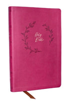 Cover image for KJV Holy Bible: Value Ultra Thinline, Pink Leathersoft, Red Letter, Comfort Print: King James Version, isbn: 9781400338290