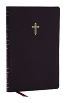 Cover image for KJV Holy Bible: Ultra Thinline, Black Leathersoft, Red Letter, Comfort Print: King James Version, isbn: 9781400338320