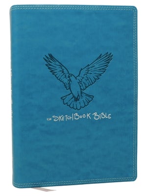 Cover image for The Sketchbook Bible: The Complete Bible with Hundreds of Illustrations (Nkjv, Teal Leathersoft, Red Letter, Comfort Print), isbn: 9781400339495