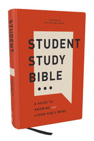 Cover image for Student Study Bible: A Guide to Knowing and Living God's Word (Nkjv, Hardcover, Red Letter, Comfort Print), isbn: 9781400340231