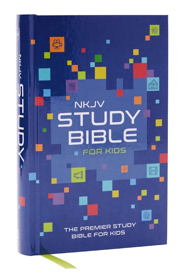 Cover image for NKJV Study Bible for Kids, Hardcover, isbn: 9781400342013
