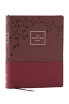 Cover image for The Prayer Bible: Pray God's Word Cover to Cover (Niv, Burgundy Leathersoft, Red Letter, Comfort Print), isbn: 9781400345410