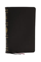 Cover image for Kjv, Personal Size Reference Bible, Sovereign Collection, Black Premium Goatskin Leather, Premier Collection, Comfort Print, isbn: 9781400350865