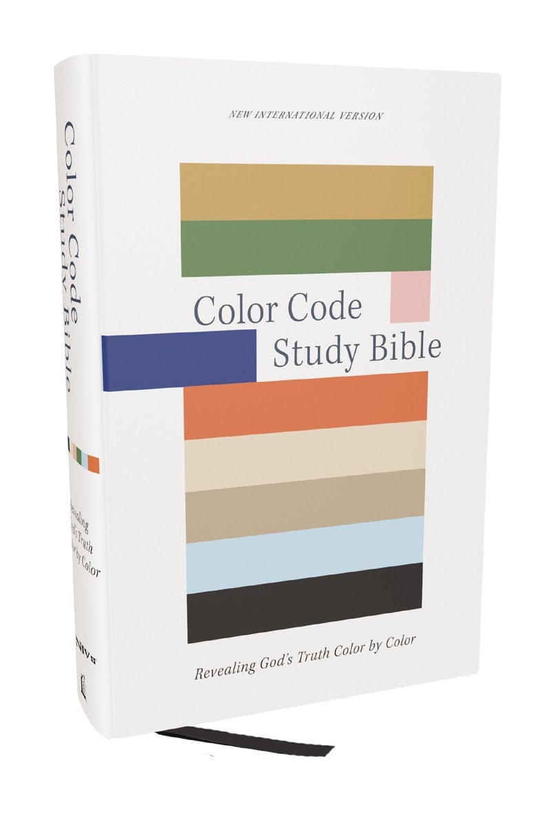 Cover image for Color Code Study Bible, Revealing God's Truth Color by Color (Niv, Hardcover, Red Letter, Comfort Print), isbn: 9781400353323