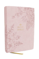 Cover image for KJV Compact Large Print Bible, Pink Leathersoft, Red Letter, Comfort Print, isbn: 9781400355624