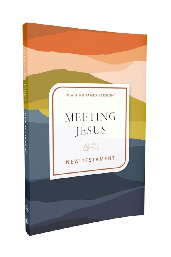 Cover image for NKJV Meeting Jesus New Testament, Paperback, Red Letter, Comfort Print, isbn: 9781400357000