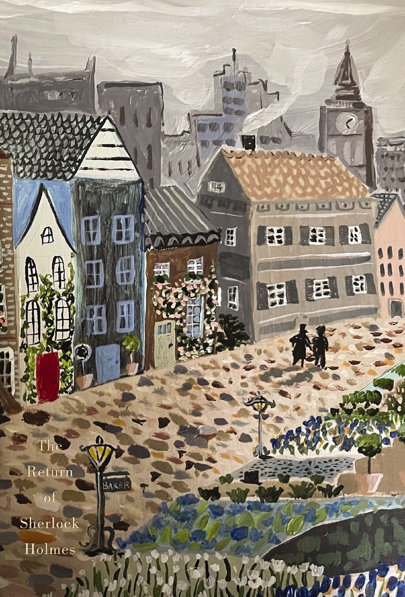 Cover image for The Return of Sherlock Holmes: Deluxe Painted Edition, isbn: 9781401603977
