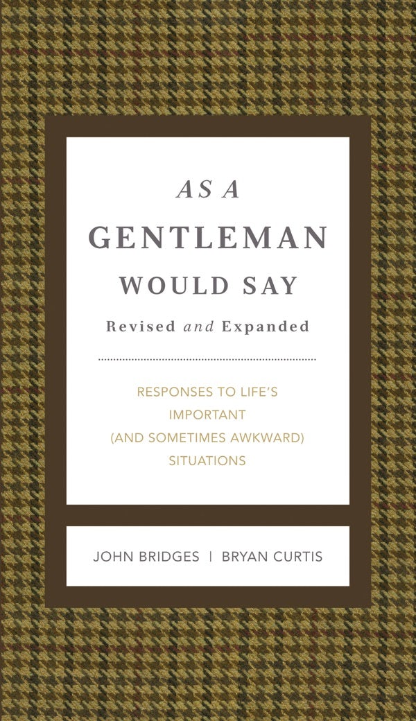 Cover image for As a Gentleman Would Say Revised and Expanded, isbn: 9781401604691