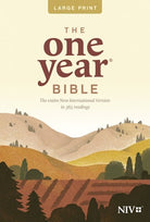 Cover image for One Year Bible-NIV-Premium Slimline Large Print, isbn: 9781414359854
