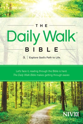 Cover image for Daily Walk Bible-NIV, isbn: 9781414380629