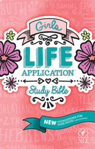 Cover image for Girls Life Application Study Bible-NLT, isbn: 9781414397825
