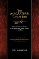 Cover image for The MacArthur Topical Bible, isbn: 9781418543761