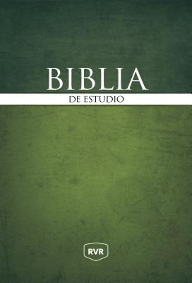 Cover image for Santa Biblia de Estudio Reina Valera Revisada Rvr, Tapa Dura, isbn: 9781418597290