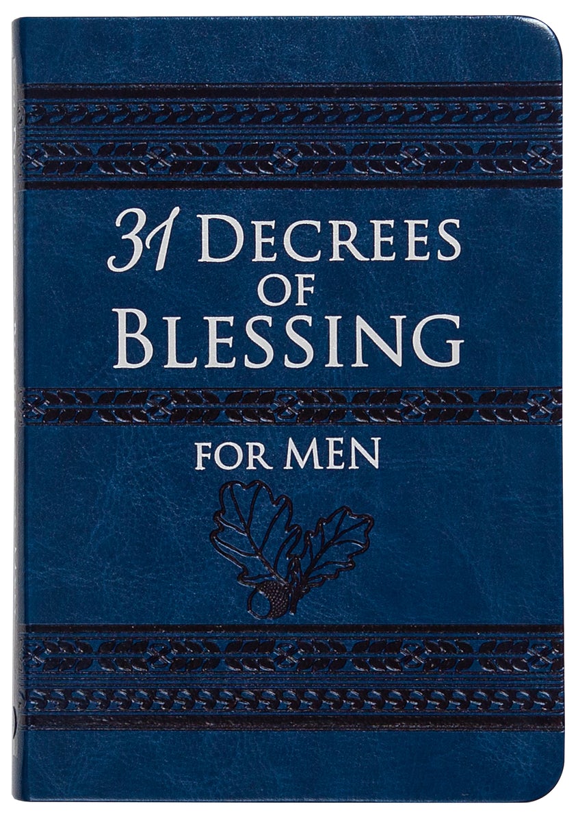 Cover image for 31 Decrees of Blessing for Men, isbn: 9781424559930