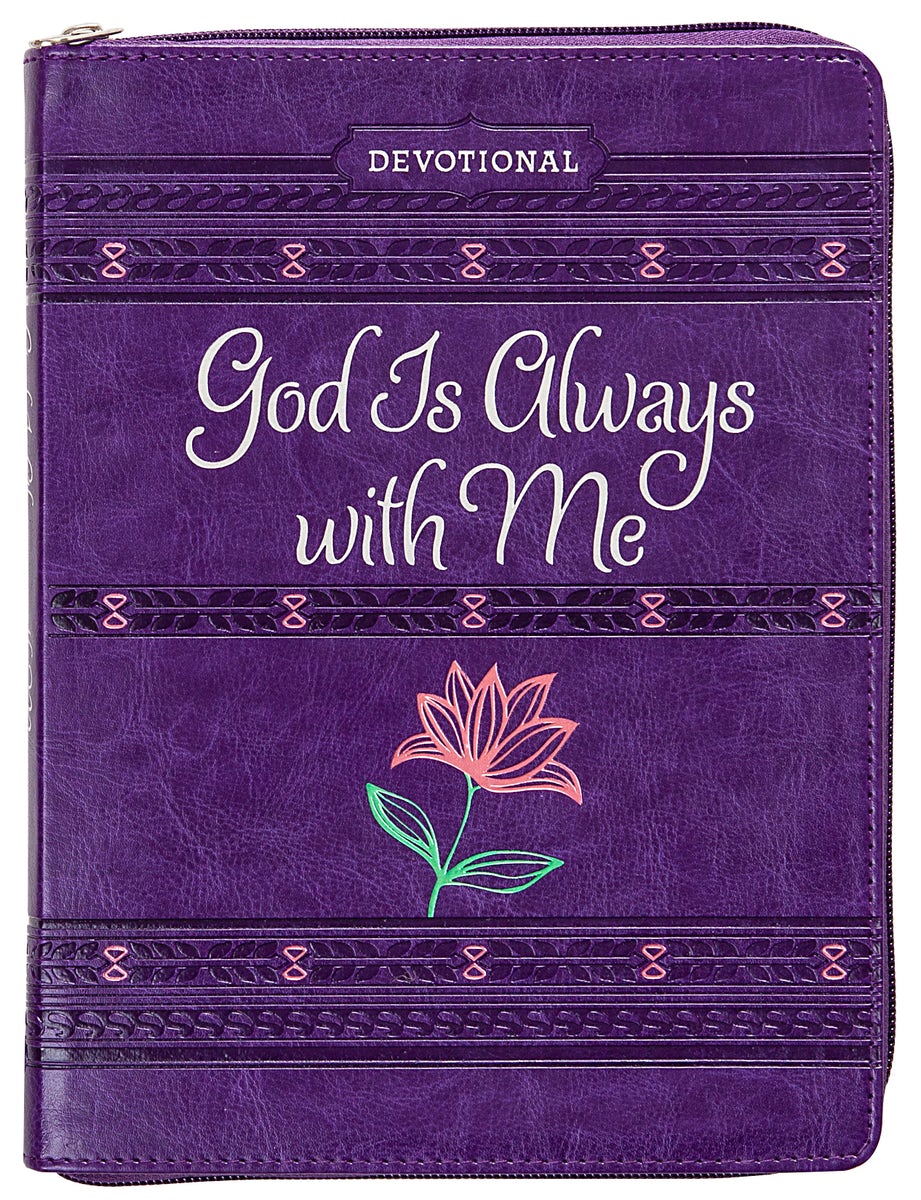 Cover image for God Is Always with Me Ziparound Devotional, isbn: 9781424559961