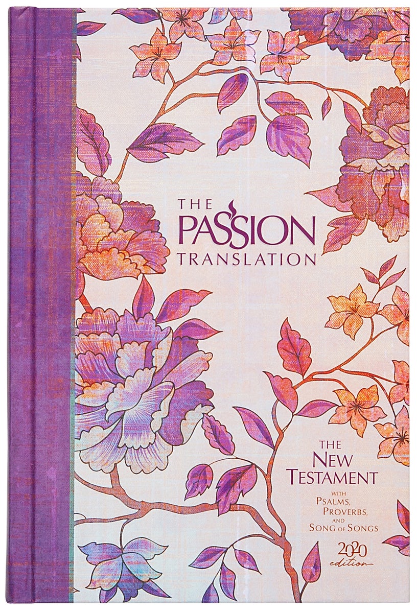 Cover image for The Passion Translation New Testament (2020 Edition) Hc Peony, isbn: 9781424561445