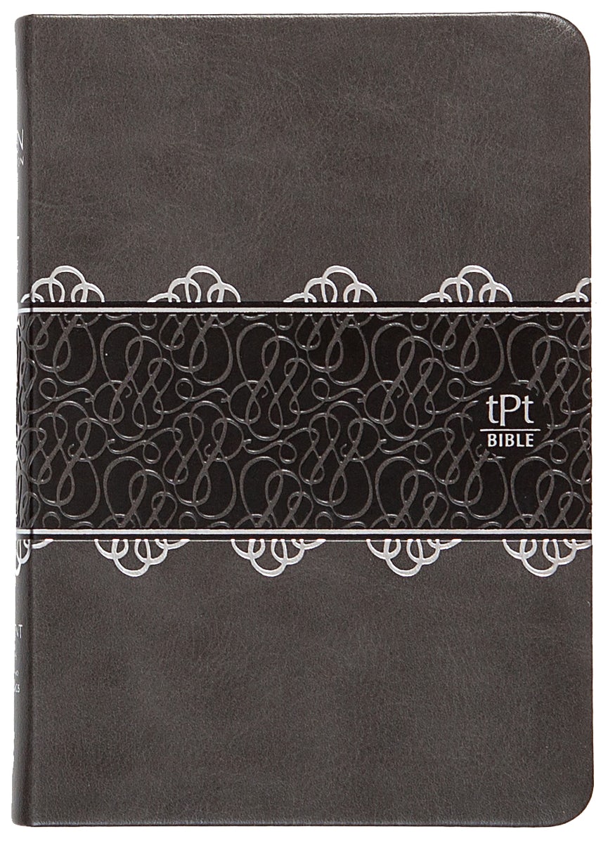 Cover image for The Passion Translation New Testament (2020 Edition) Compact Charcoal, isbn: 9781424561513