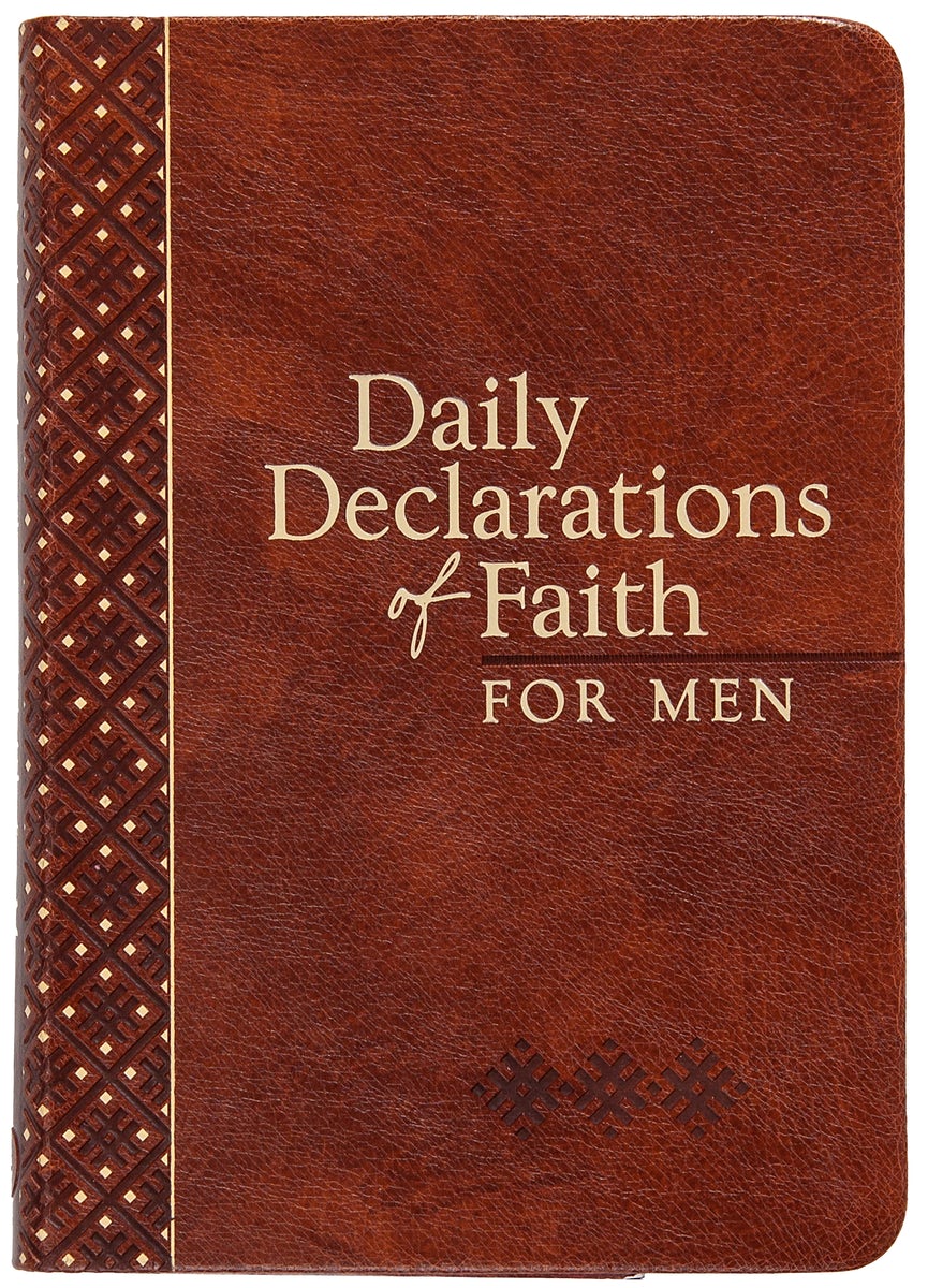 Cover image for Daily Declarations of Faith for Men, isbn: 9781424561933