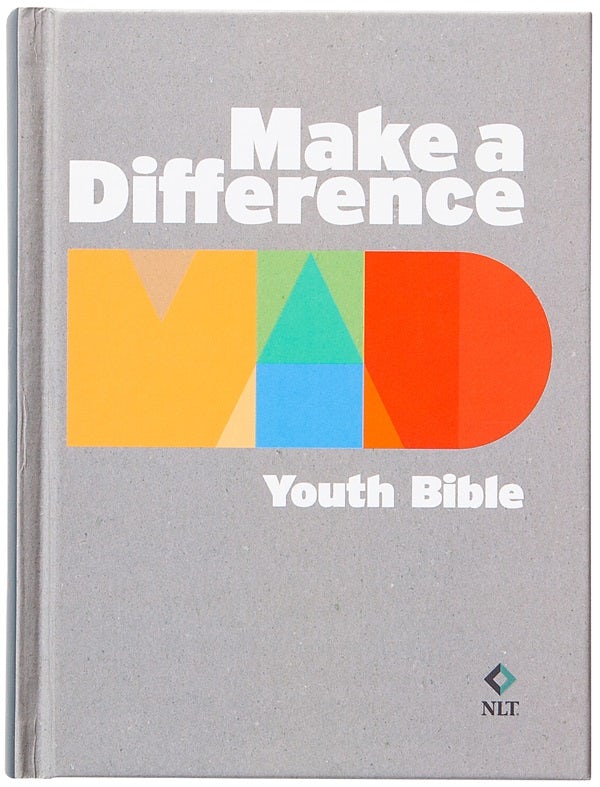 Cover image for Make a Difference Youth Bible (Nlt), isbn: 9781424562411