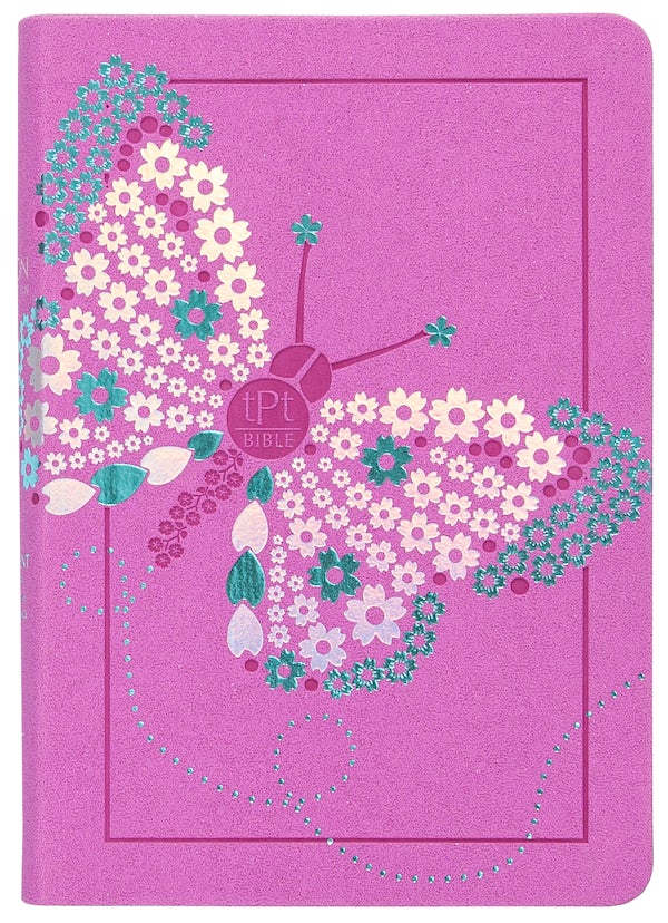 Cover image for The Passion Translation New Testament (2020 Edition) Youth Girls Butterfly, isbn: 9781424562497