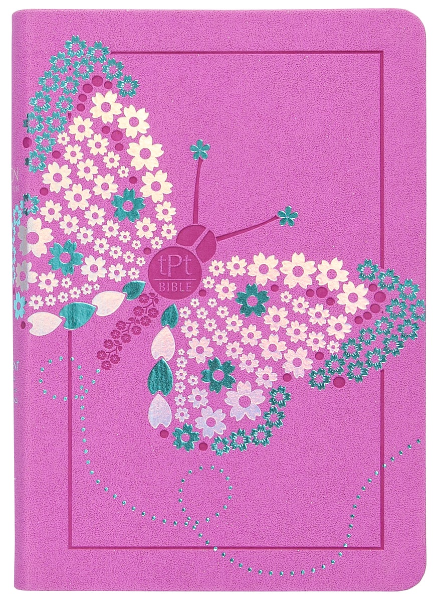 Cover image for The Passion Translation New Testament (2020 Edition) Youth Girls Butterfly, isbn: 9781424562497