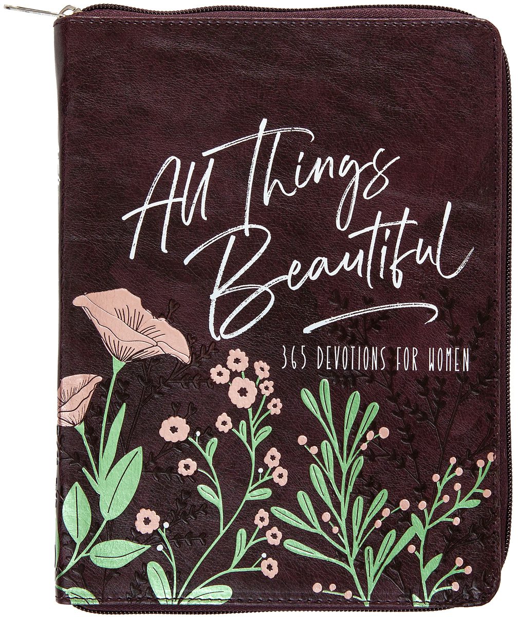 Cover image for All Things Beautiful Ziparound Devotional, isbn: 9781424562688