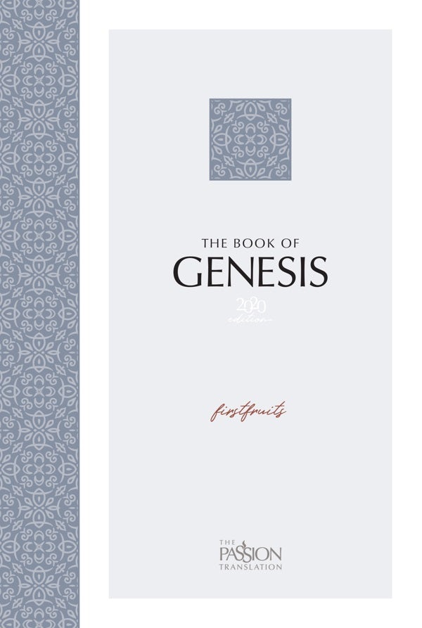 Cover image for The Book of Genesis (2020 Edition), isbn: 9781424563104