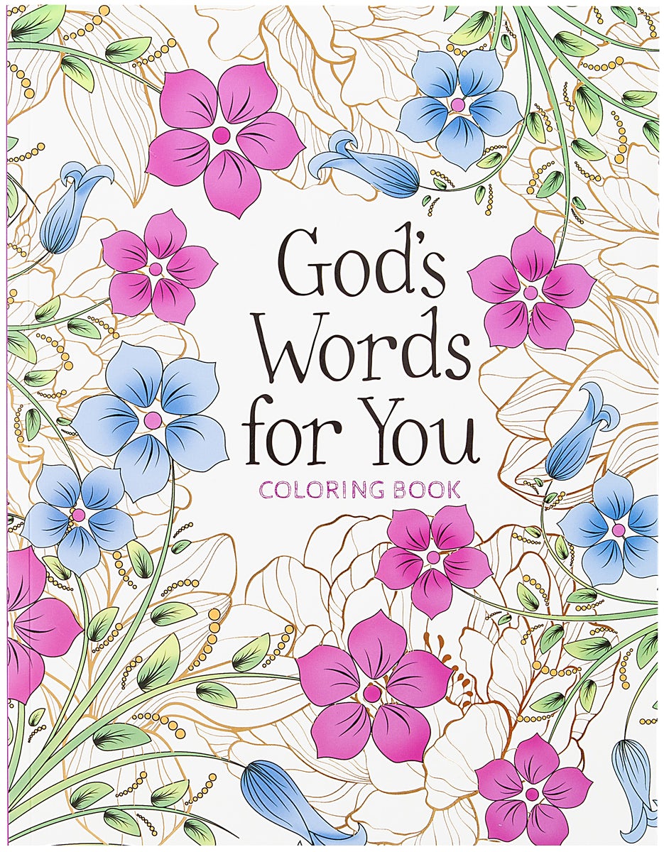 Cover image for God's Words for You Coloring Book, isbn: 9781424565757