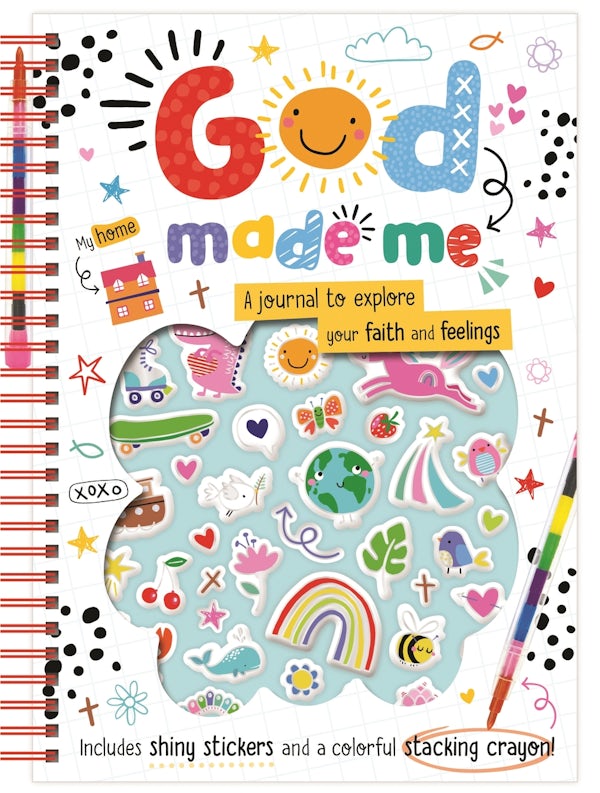 Cover image for God Made Me Journal, isbn: 9781424567485