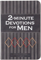 Cover image for 2-Minute Devotions for Men, isbn: 9781424568468