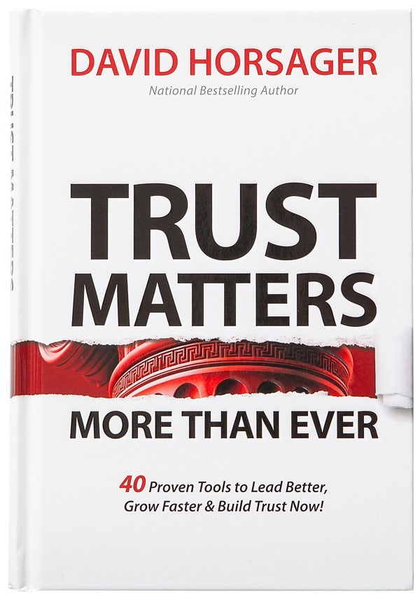 Cover image for Trust Matters More Than Ever, isbn: 9781424568918