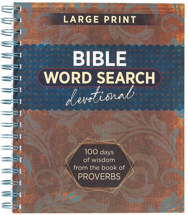 Cover image for Bible Word Search Devotional, isbn: 9781424568949