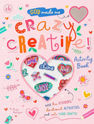 Cover image for God Made Me Crazy Creative (Activity Book), isbn: 9781424569298