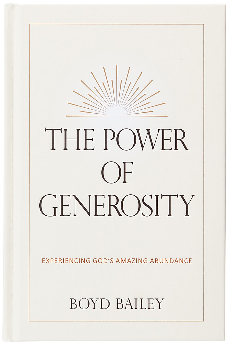 Cover image for The Power of Generosity, isbn: 9781424569465