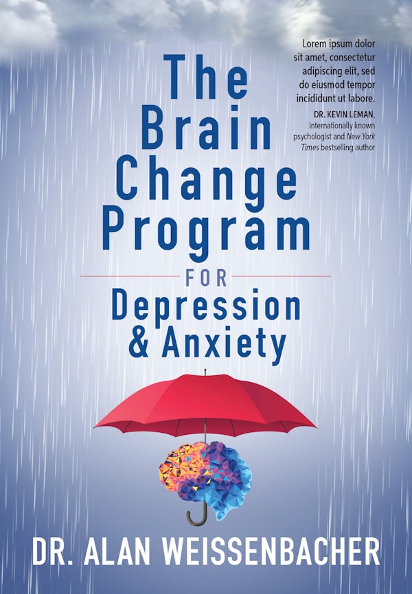 Cover image for The Brain Change Program for Depression and Anxiety, isbn: 9781424572595