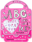Cover image for My Pretty Pink ABC of God Loves Me Activity Book, isbn: 9781424572786