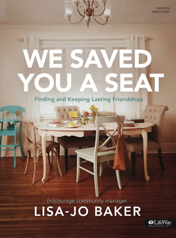 Cover image for We Saved You a Seat - Bible Study Book, isbn: 9781430054962