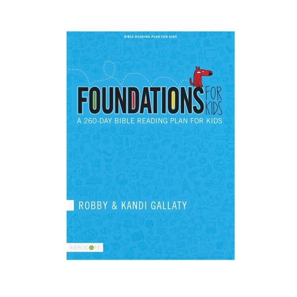 Cover image for Foundations for Kids: A 260-Day Bible Reading Plan for Kids, isbn: 9781430063315