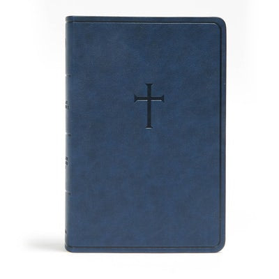 Cover image for CSB Everyday Study Bible, Navy Cross Leathertouch, isbn: 9781430070481