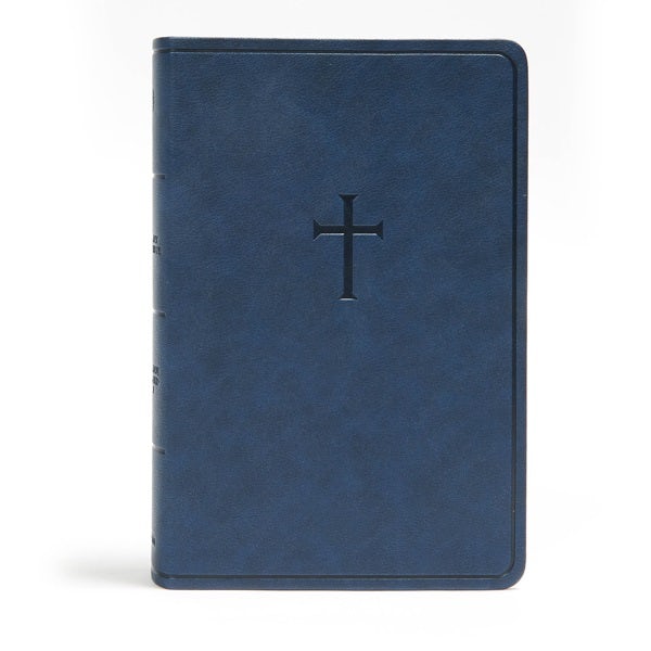Cover image for CSB Everyday Study Bible, Navy Cross Leathertouch, isbn: 9781430070481